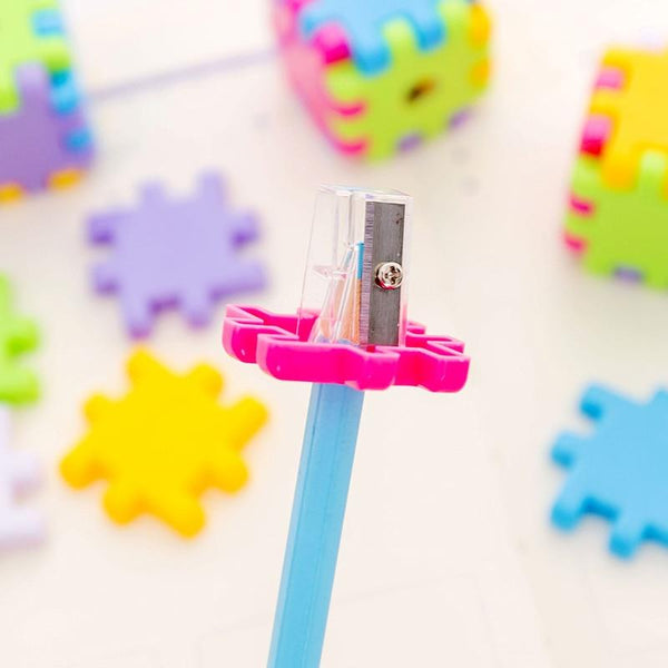 Plastic Magic Cube Color Pencil Sharpeners