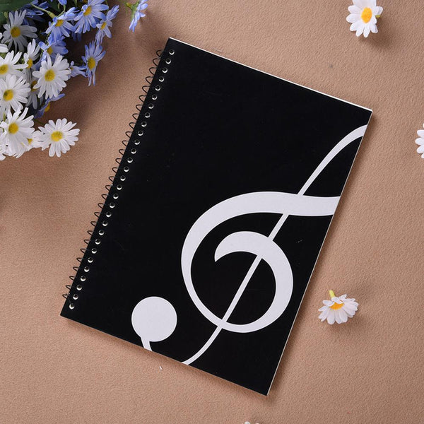 50 Pages Music Sheet Spiral Notebook