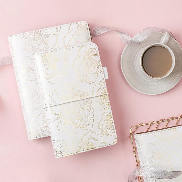 Lovedoki Foil Gold Spiral Notebook