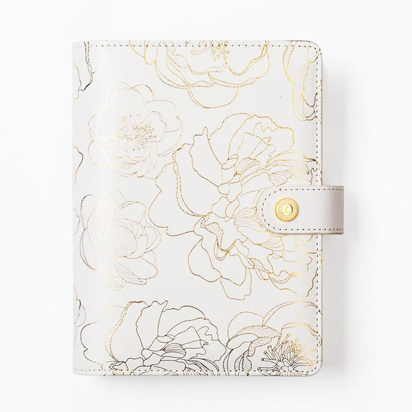 Lovedoki Foil Gold Spiral Notebook