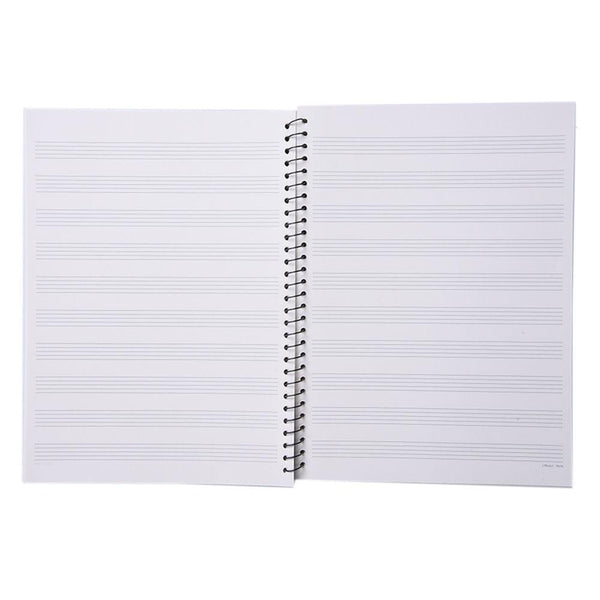 50 Pages Music Sheet Spiral Notebook