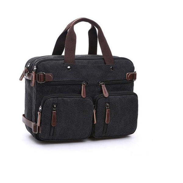 Men Male Leather Briefcase