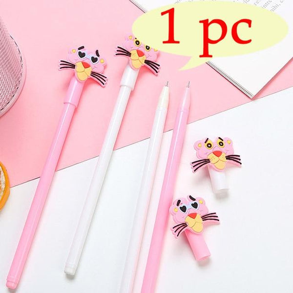 Cute Gray Cat Black Neutral Pen