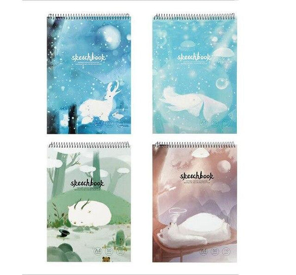 Dilosbu 1pc Spiral Notebook A4