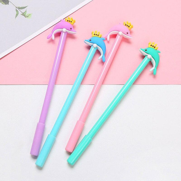 50PCS Creative Dolphin Neutral Pen