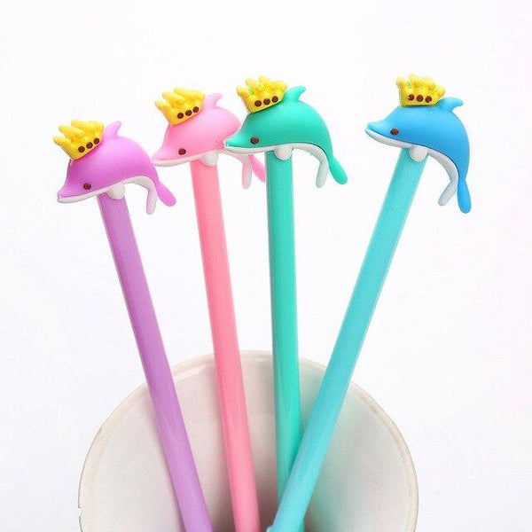50PCS Creative Dolphin Neutral Pen