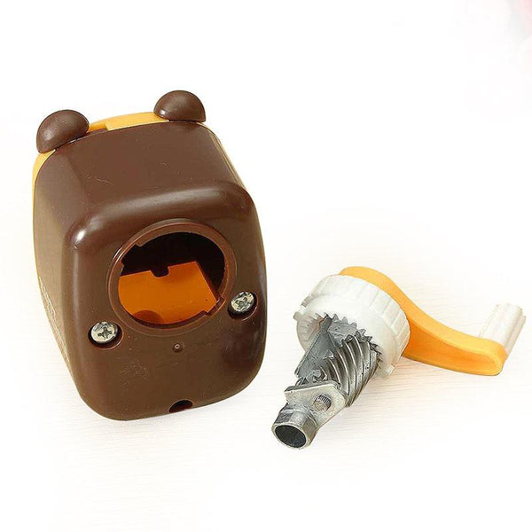 Panda Tiger Hand Crank Pencil Sharpener