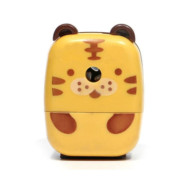Panda Tiger Hand Crank Pencil Sharpener