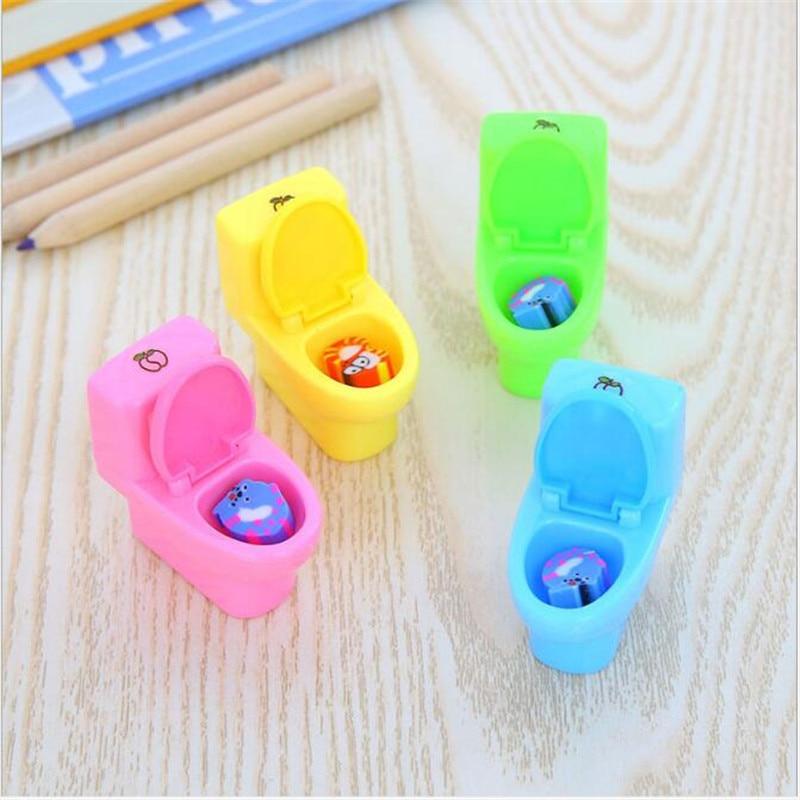 Toilet Shaped Plastic Pencil Sharpener – Zhewa