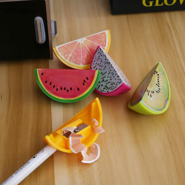 Novelty Fruit Plastic Pencil Sharpener