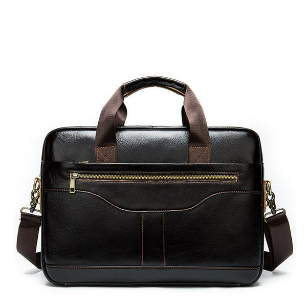 Leather Men's Business Briefcase