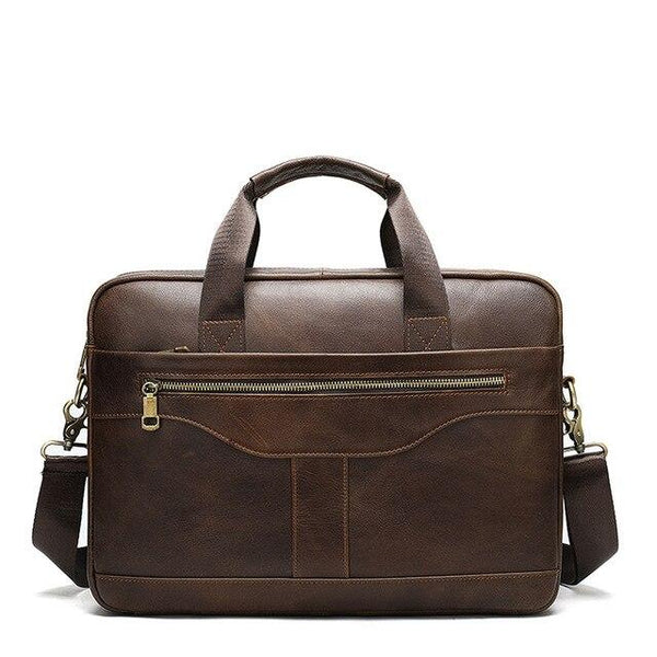 Leather Men's Business Briefcase