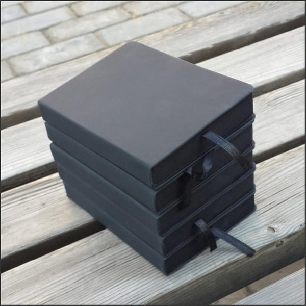 Black Blank Notebook Notepad