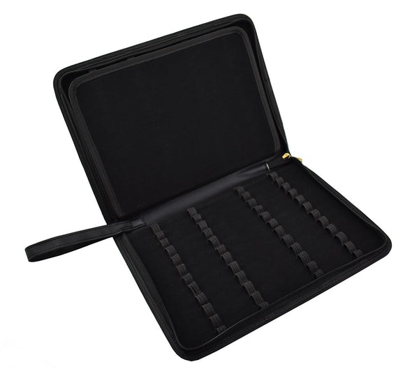 Quality Fountain Pen / Rollerball Pen Bag