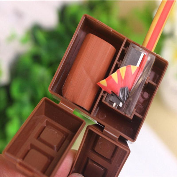 Creative Chocolate Pencil Sharpener